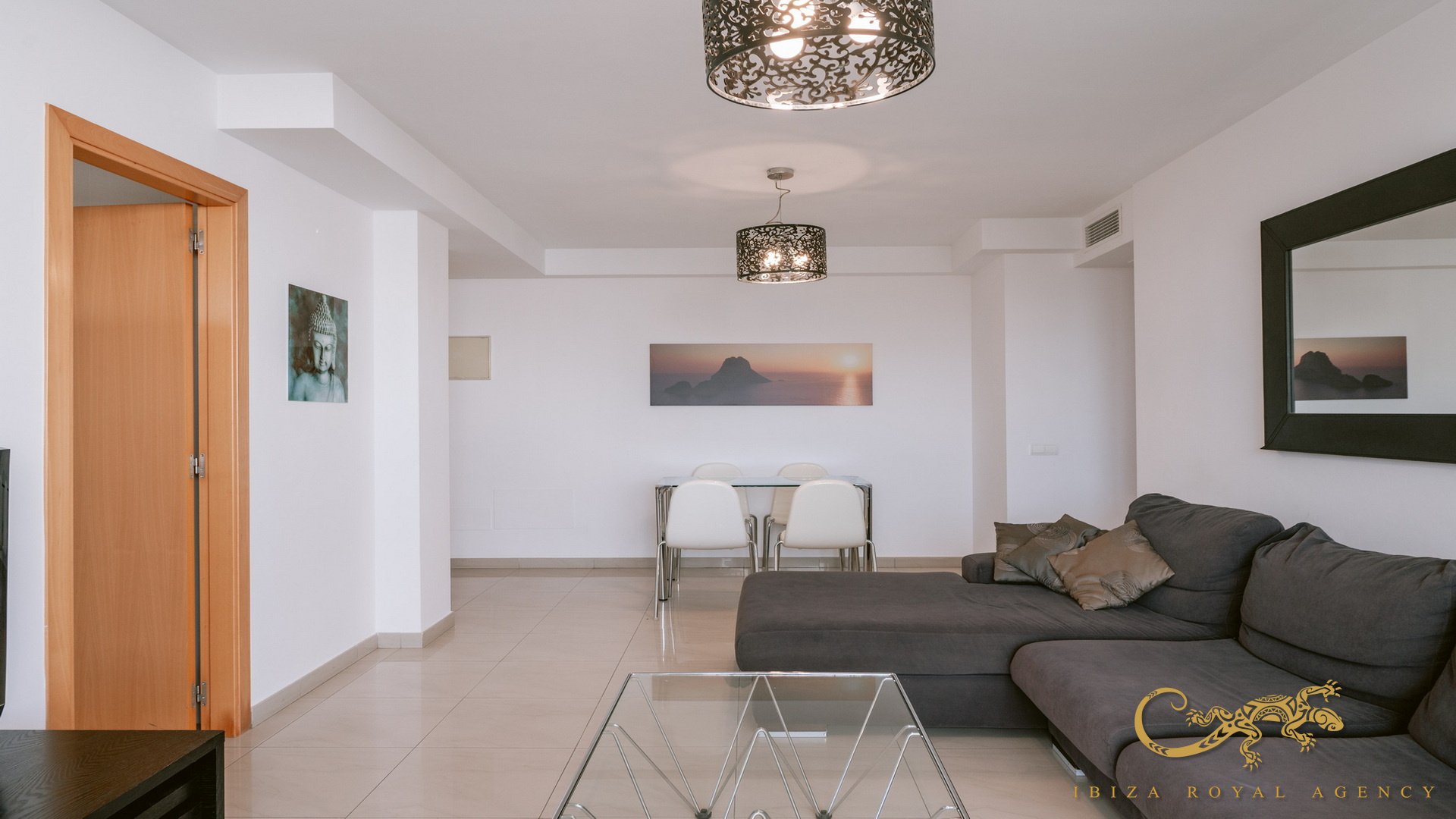 Appartamento a Ibiza town, Ibiza, Spagna 3 camere da letto, 90 mq. N° 129990