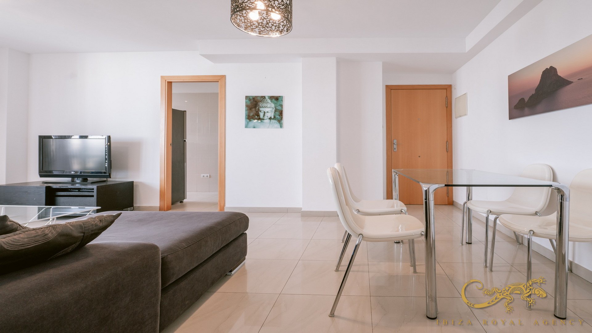 Appartamento a Ibiza town, Ibiza, Spagna 3 camere da letto, 90 mq. N° 129990