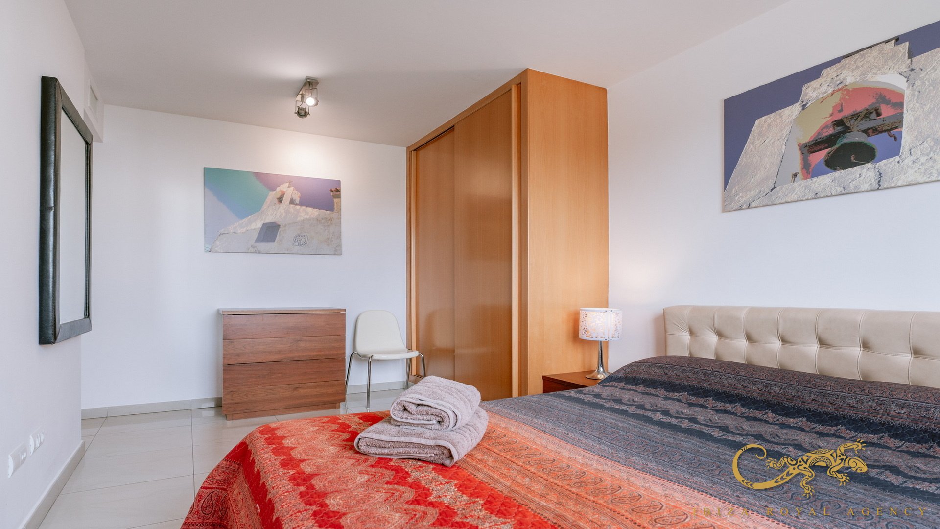 Appartamento a Ibiza town, Ibiza, Spagna 3 camere da letto, 90 mq. N° 129990