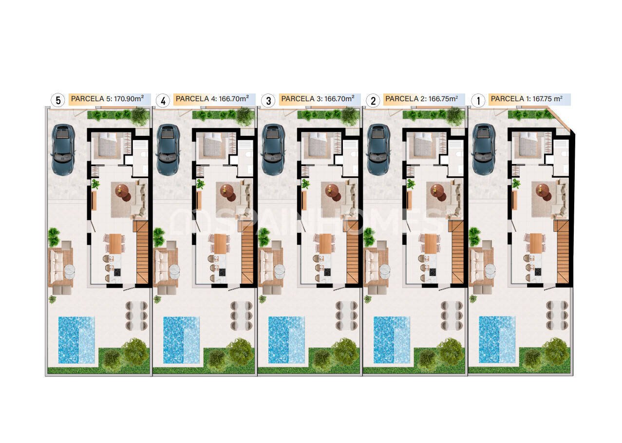 Villa Rojales, Alicante, Spānijā 3 istabas, 140 m2 Nr. 120586