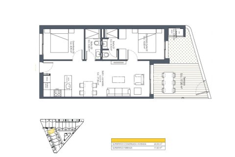 Ático en venta en San Fulgencio, Alicante, España 3 dormitorios, 92 m2 No. 120582 - foto 12