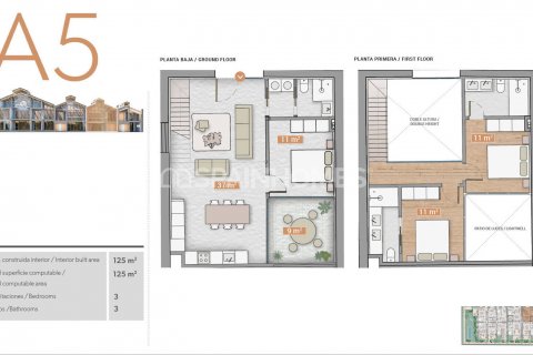 Villa à vendre Barcelona, Espagne, 3 chambres, 125 m2 No. 131159 - photo 22