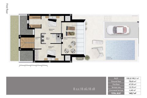 Townhouse for sale Dolores, Alicante, Spain 3 bedrooms, 143 sq.m. No. 131638 - photo 14