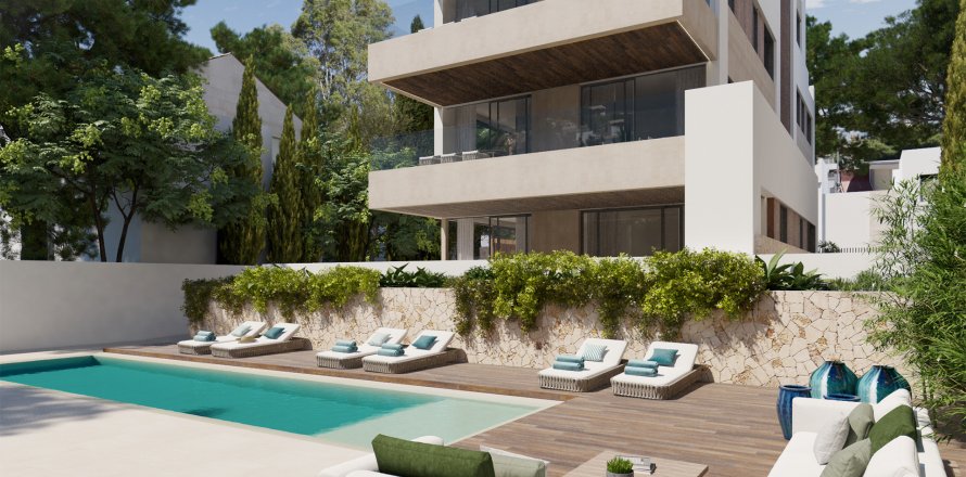 Lägenhet Palma de Majorca, Mallorca, Spanien 3 sovrum, 93 kvm. Nr. 128063