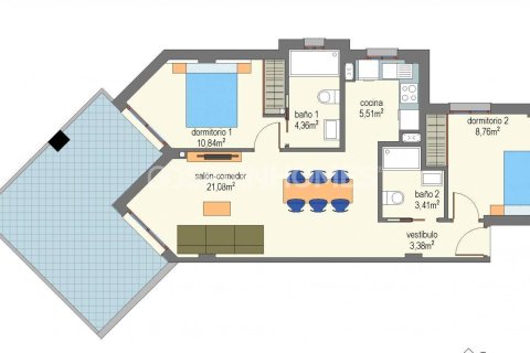Huoneisto myytävänä Velez-Malaga, Malaga, Espanja, 2 makuuhuonetta, 58 m2 No. 121329 - kuva 20