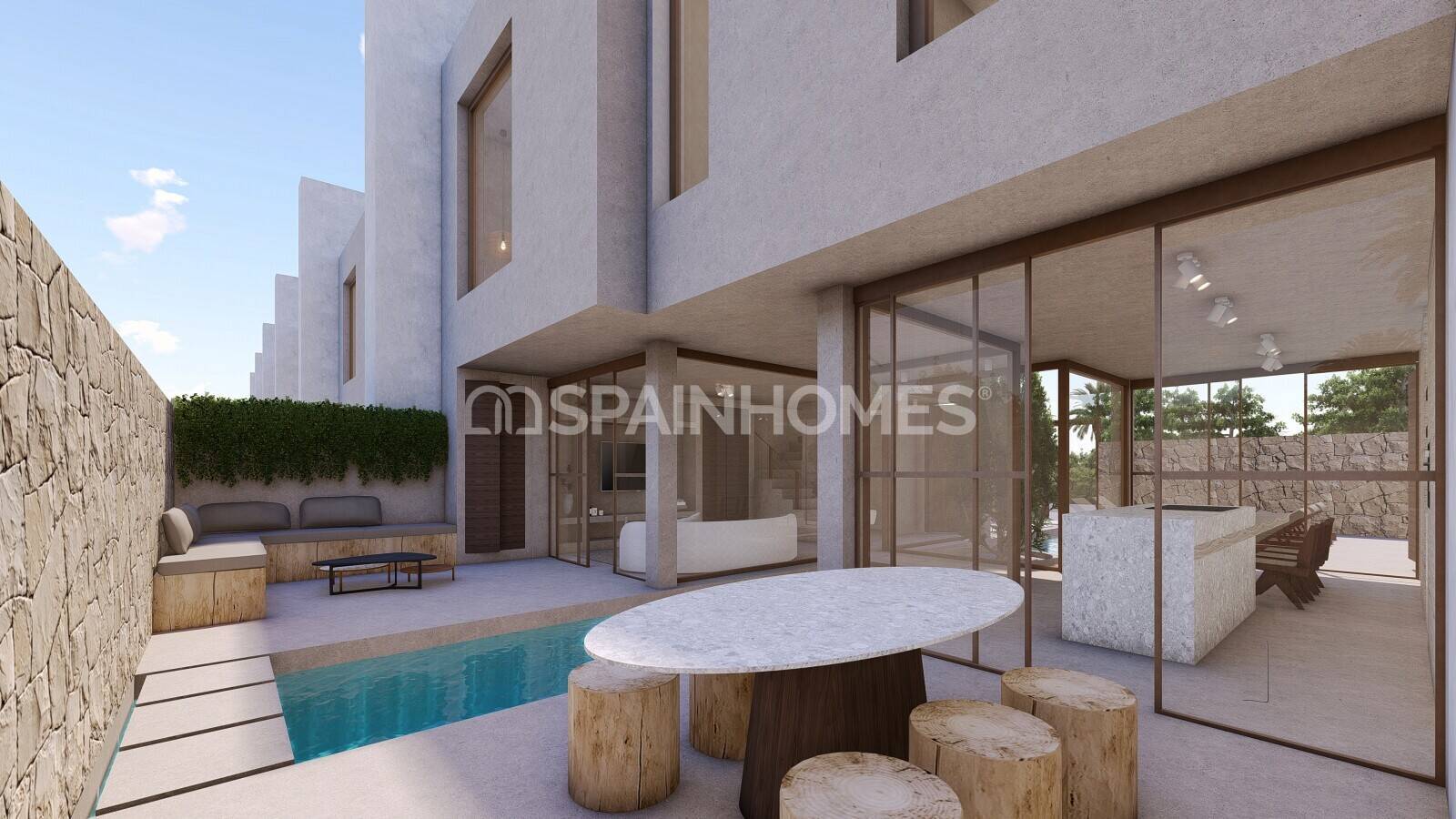 Villa a Rojales, Alicante, Spagna 3 camere da letto, 157 mq. N° 121333