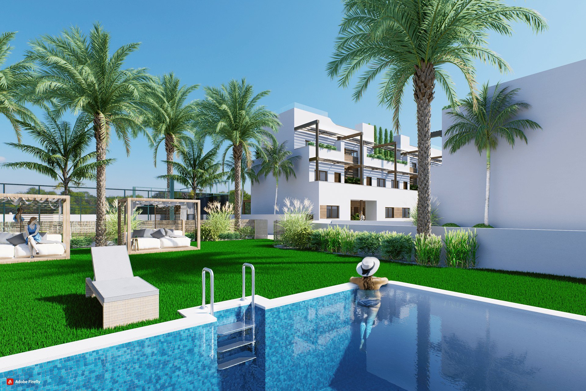 Apartament w Torre de la Horadada, Alicante, Hiszpania 2 sypialnie, 110 mkw. nr 127672
