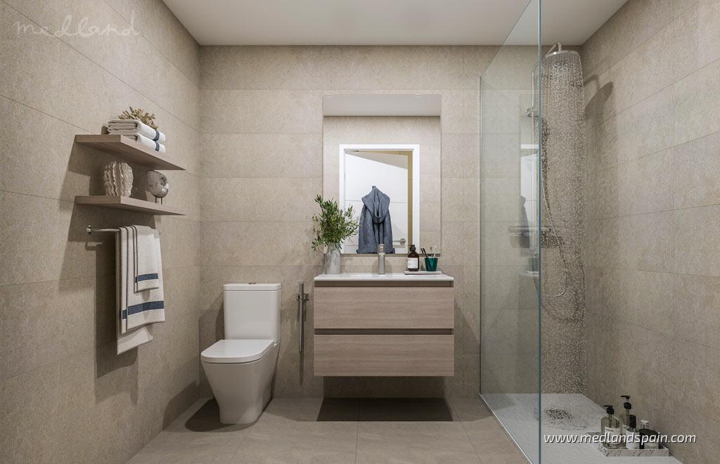 Apartamento en Manilva, Málaga, España 3 dormitorios, 140 m2 No. 124784