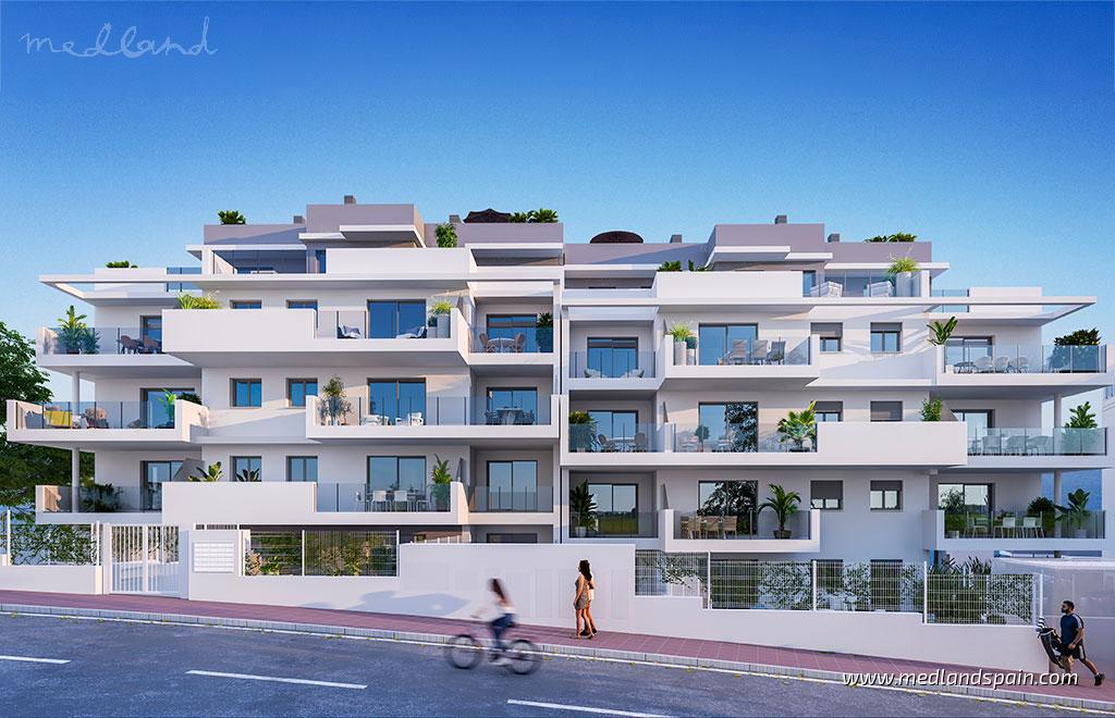 Apartamento en Manilva, Málaga, España 3 dormitorios, 140 m2 No. 124784