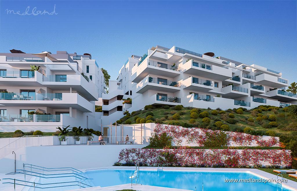 Apartamento en Manilva, Málaga, España 3 dormitorios, 140 m2 No. 124784