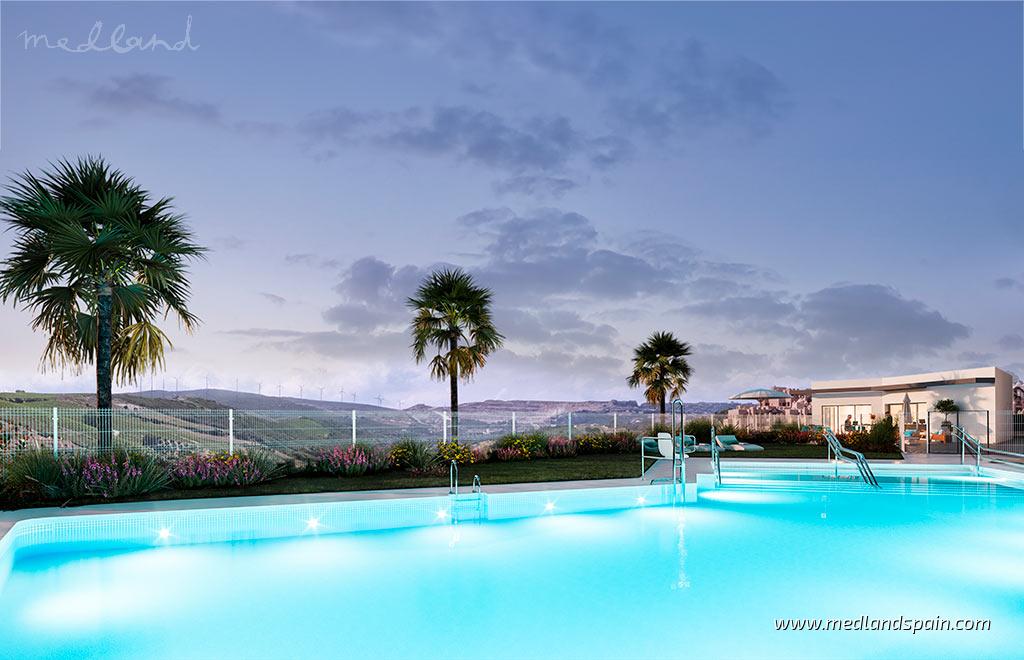 Wohnung in Manilva, Malaga, Spanien 2 Schlafzimmer, 118 m2 Nr. 124782