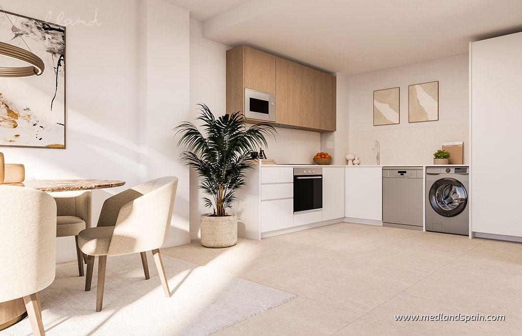Wohnung in Manilva, Malaga, Spanien 2 Schlafzimmer, 118 m2 Nr. 124782
