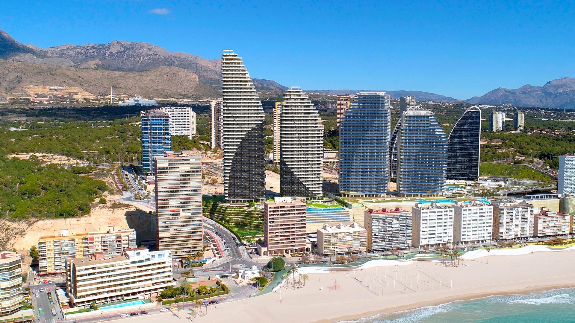 Lägenhet i Benidorm, Alicante, Spanien 3 sovrum, 163 kvm. Nr. 122583