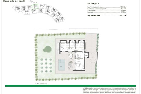 Villa zum Verkauf Fuente Alamo, Murcia, Spanien 3 Schlafzimmer, 108 m2 Nr. 128570 - Foto 12