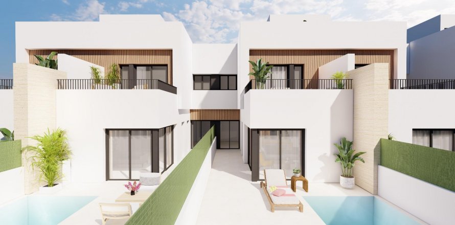 Villa Santiago de la Ribera, Murcia, Espagne 3 chambres, 113 m2 No. 131447