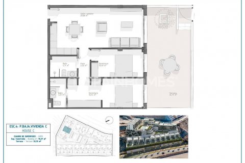 Продажа квартиры в Агилас, Мурсия, Испания 2 спальни, 88м2 №121085 - фото 8