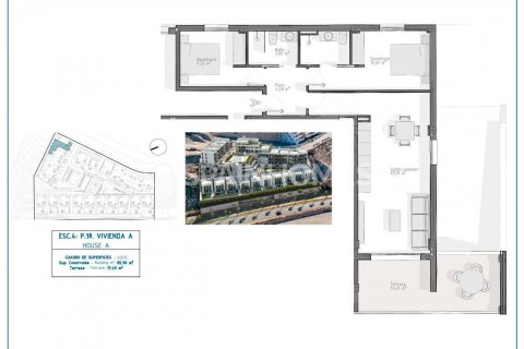 Продажа квартиры в Агилас, Мурсия, Испания 2 спальни, 88м2 №121085 - фото 12