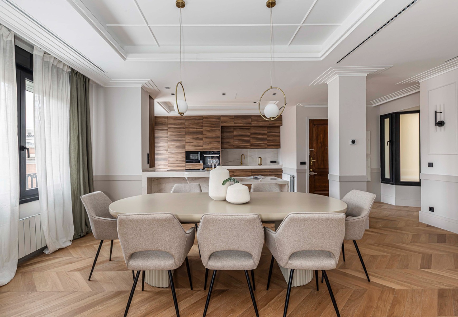 Appartamento a Madrid, Spagna 3 camere da letto, 232 mq. N° 122765