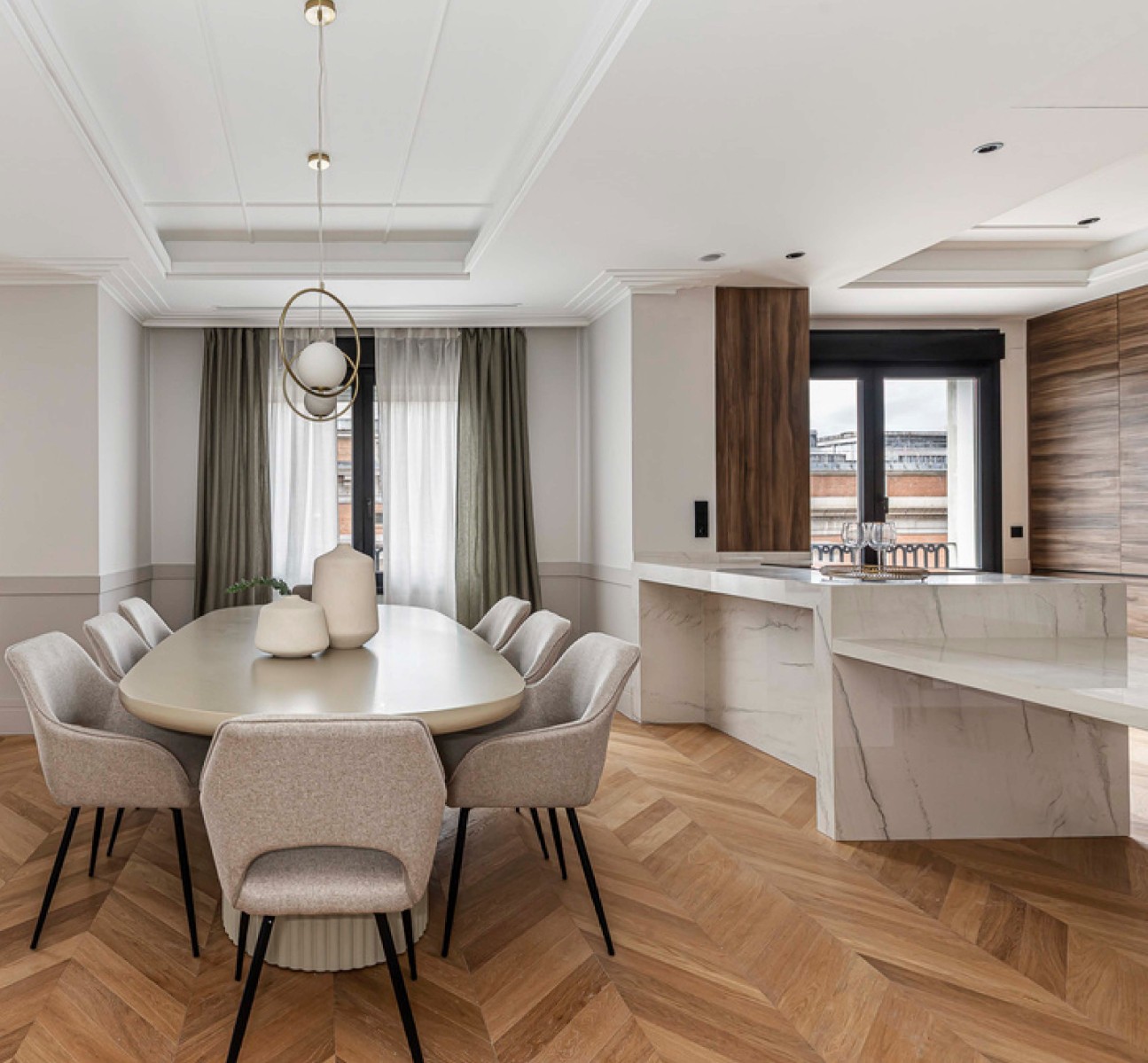 Appartamento a Madrid, Spagna 3 camere da letto, 232 mq. N° 122765
