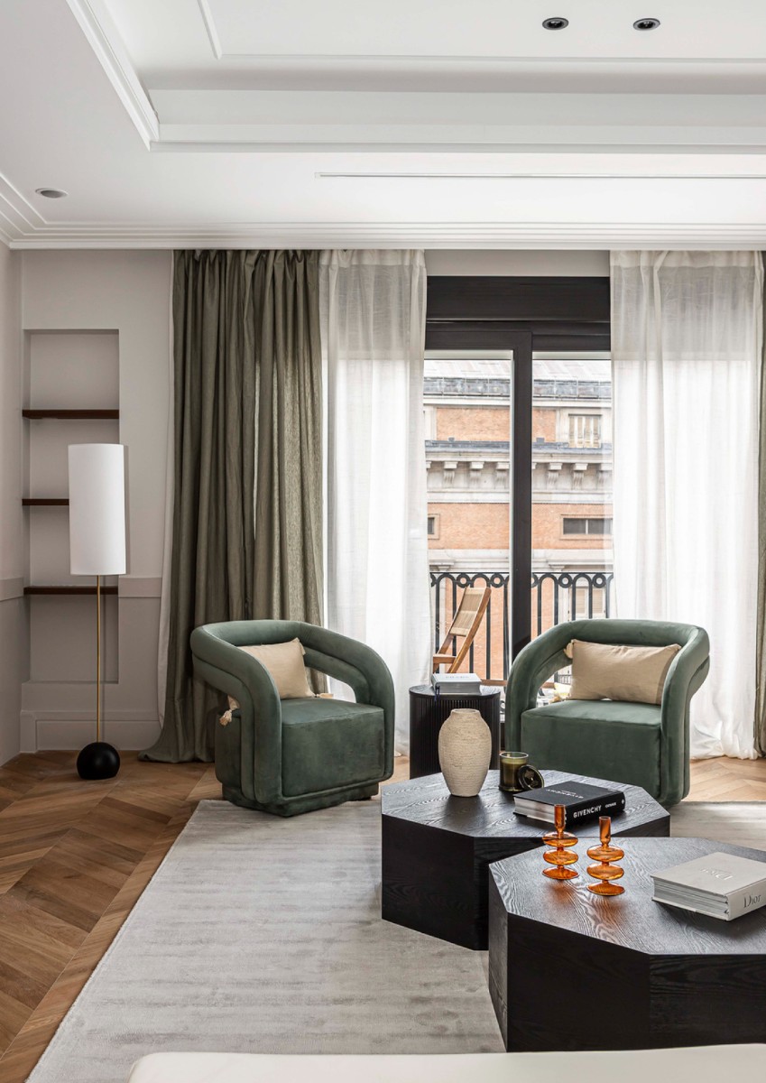 Appartamento a Madrid, Spagna 3 camere da letto, 232 mq. N° 122765