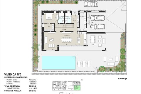 Villa zum Verkauf Pilar de la Horadada, Alicante, Spanien 5 Schlafzimmer, 344 m2 Nr. 125571 - Foto 9