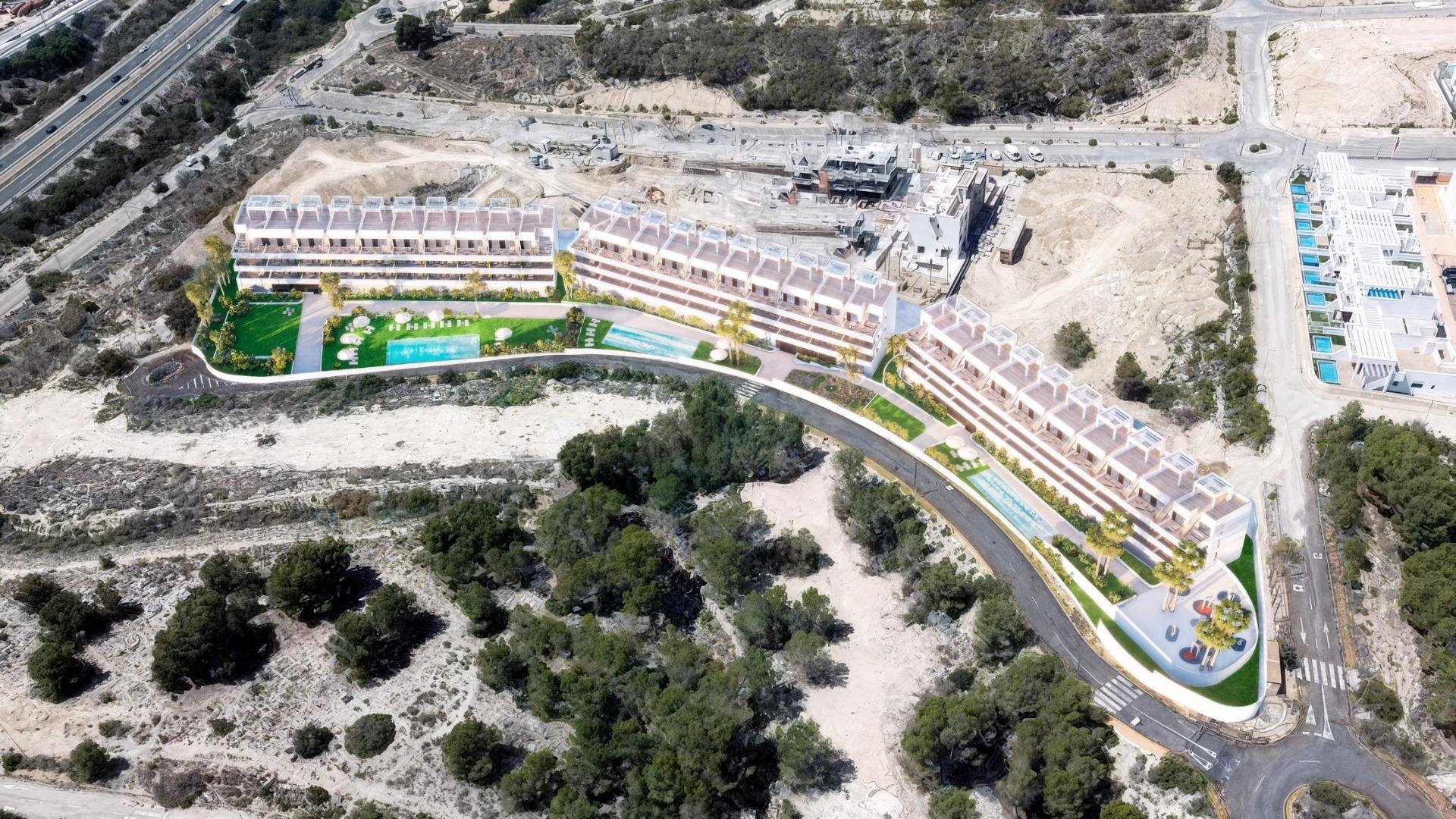 Apartment à Finestrat, Alicante, Espagne 2 chambres, 66 m2 No. 128442