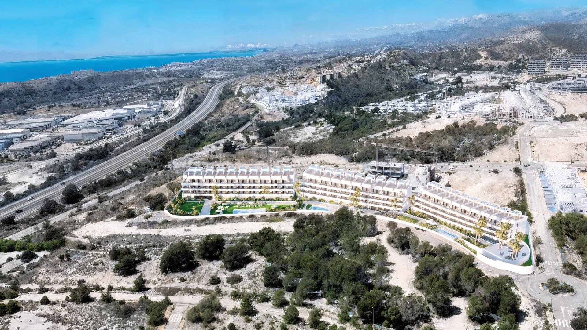 Apartment à Finestrat, Alicante, Espagne 2 chambres, 66 m2 No. 128442