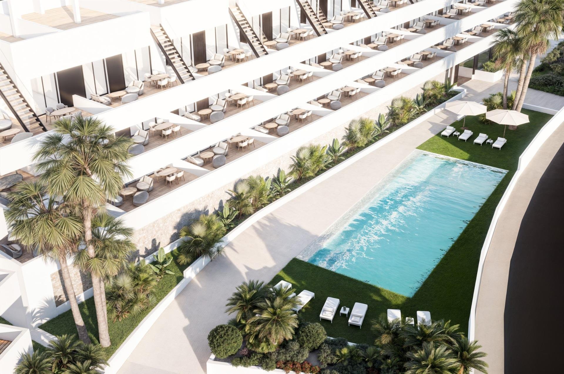 Apartment à Finestrat, Alicante, Espagne 2 chambres, 66 m2 No. 128442