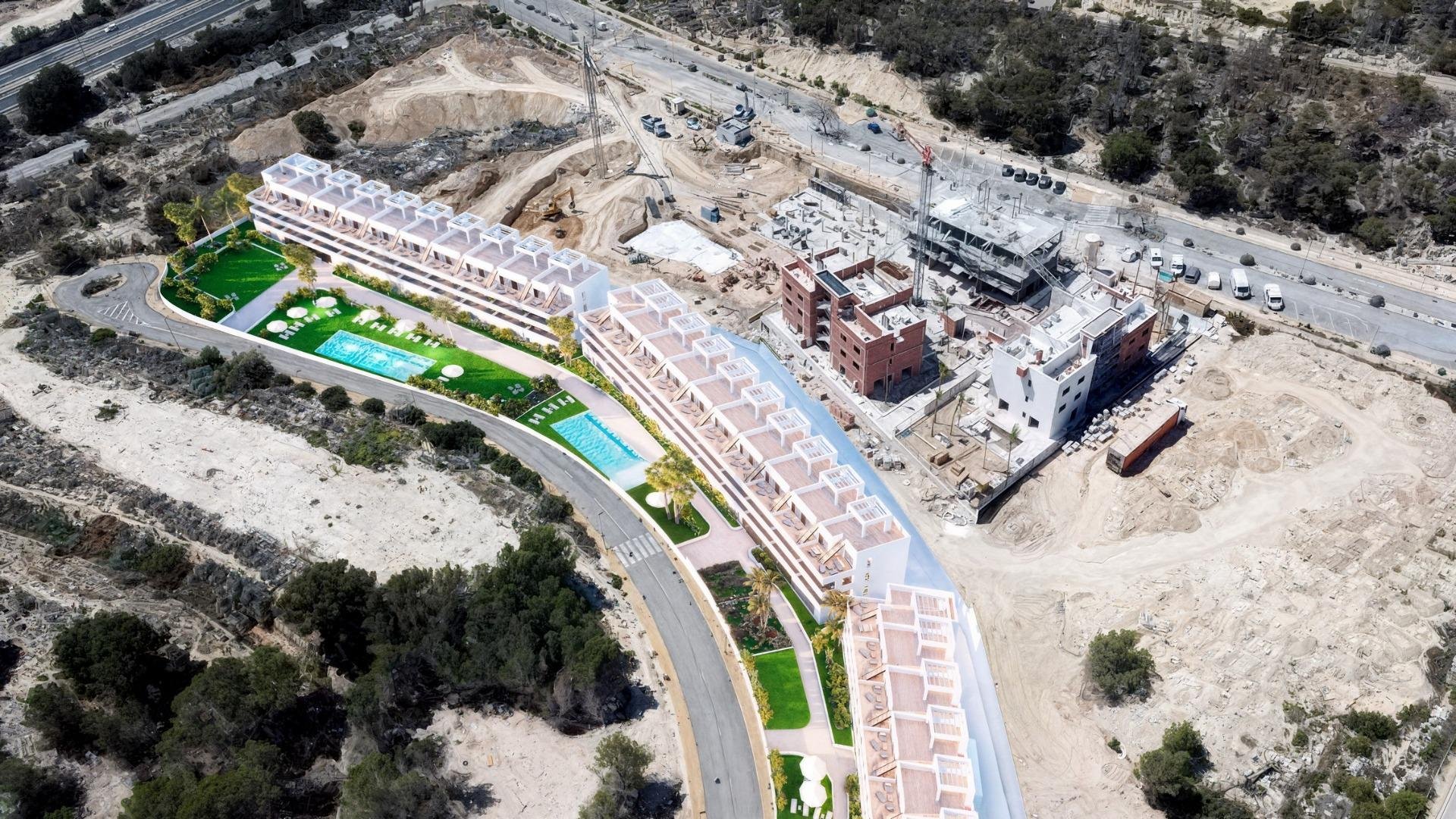 Apartment à Finestrat, Alicante, Espagne 2 chambres, 66 m2 No. 128442