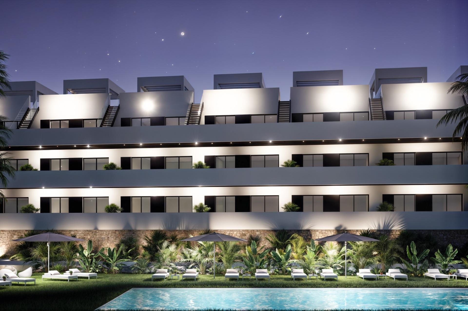 Apartment à Finestrat, Alicante, Espagne 2 chambres, 66 m2 No. 128442