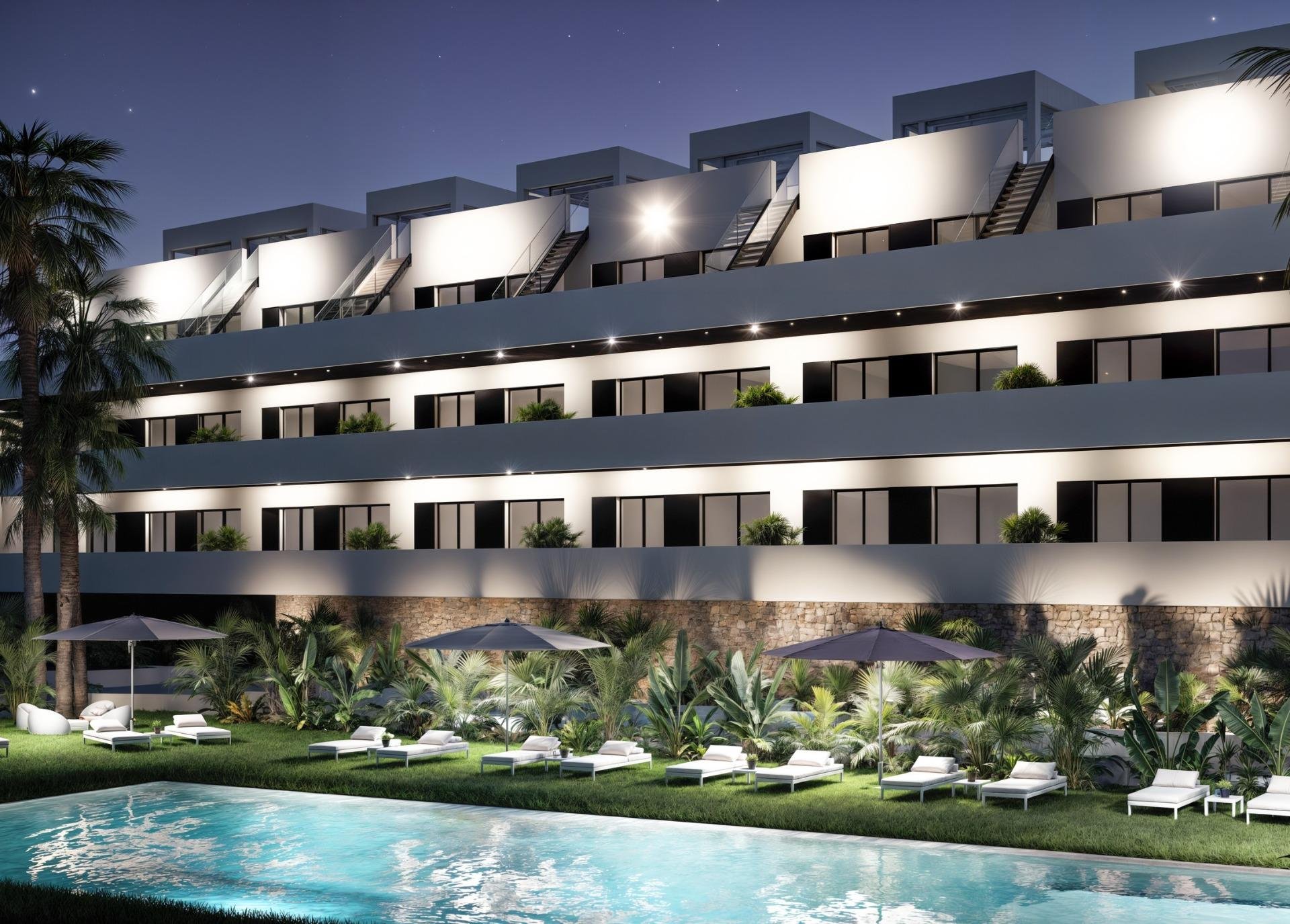 Apartment à Finestrat, Alicante, Espagne 2 chambres, 66 m2 No. 128442