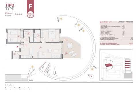 Apartament Calpe, Alicante, Hiszpania 2 sypialnie, 59 mkw. nr 128447 – zdjęcie 8