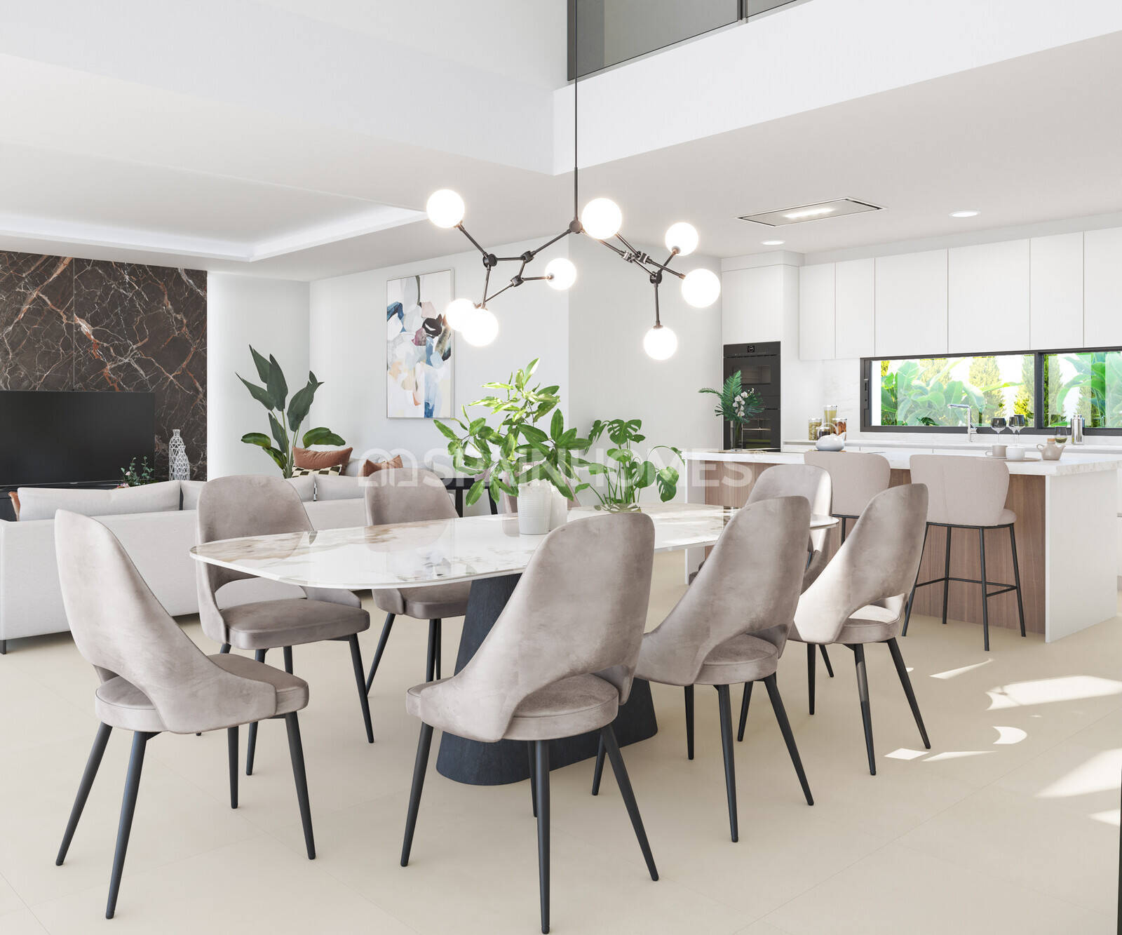 Villa in Estepona, Malaga, Spain 3 bedrooms, 246 sq.m. No. 121007