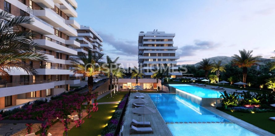 Apartment in Villajoyosa, Alicante, Spain 3 bedrooms, 111 sq.m. No. 121001