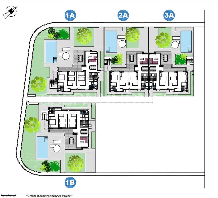 Huvila El Verger, Alicante, Espanja 3 makuuhuonetta, 98 m2 No. 120923