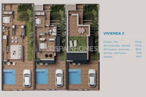 Villa for sale San Pedro del Pinatar, Murcia, Spain 3 bedrooms, 174 sq.m. No. 120921 - photo 16