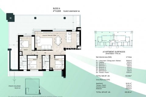 Lägenhet till salu Los Alcazares, Murcia, Spanien 3 sovrum, 106 kvm. Nr. 120777 - foto 23