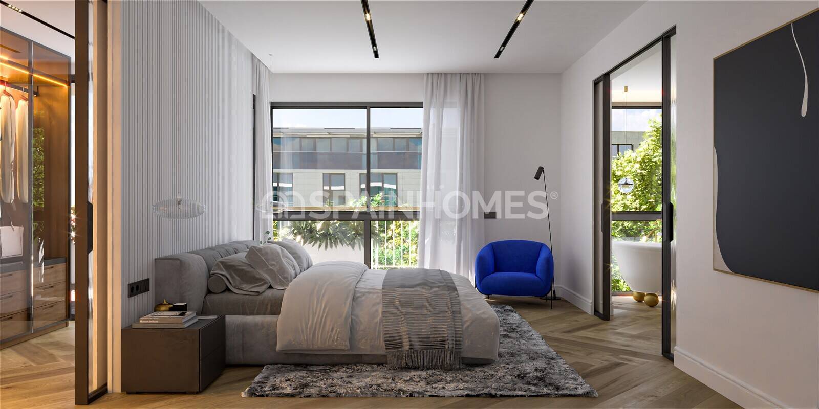 Apartment in Barcelona, Spain 4 bedrooms, 260 sq.m. No. 120771
