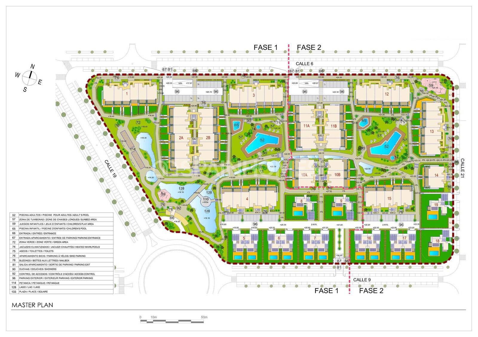 Apartamento en Torrevieja, Alicante, España 3 dormitorios, 93 m2 No. 121219
