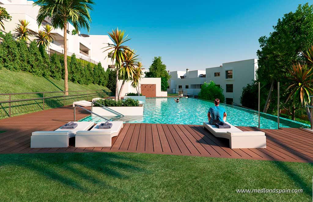 Apartment in Casares, Malaga, Spain 3 bedrooms, 134 sq.m. No. 121359