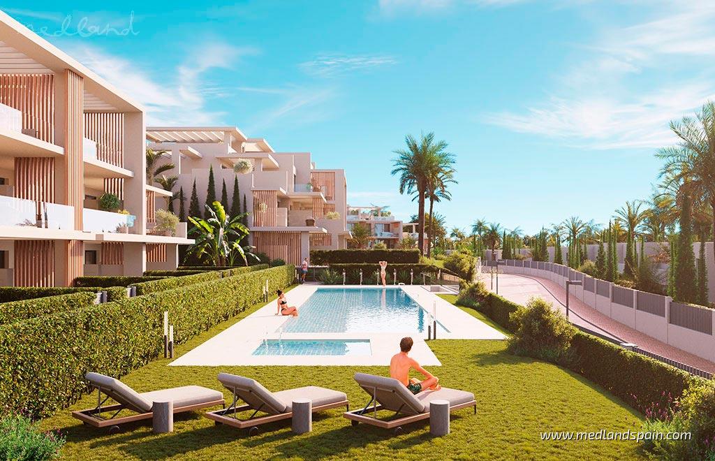 Wohnung in Estepona, Malaga, Spanien 3 Schlafzimmer, 140 m2 Nr. 129915