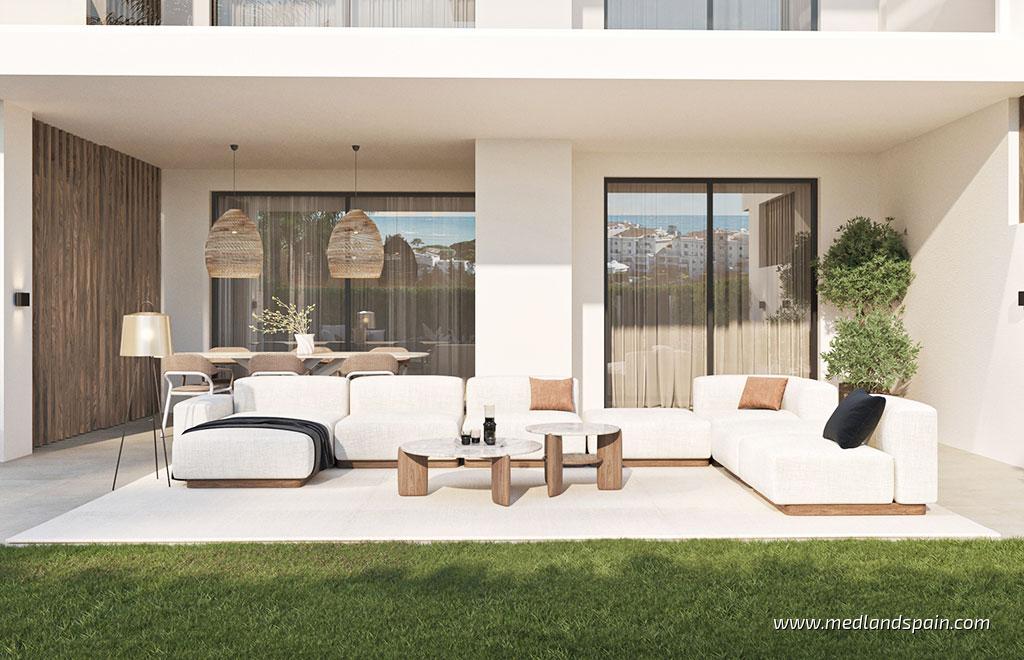 Wohnung in Estepona, Malaga, Spanien 3 Schlafzimmer, 140 m2 Nr. 129915