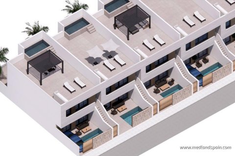 Продажа квартиры в Сантьяго-де-ла-Рибера, Мурсия, Испания 2 спальни, 73м2 №121678 - фото 14