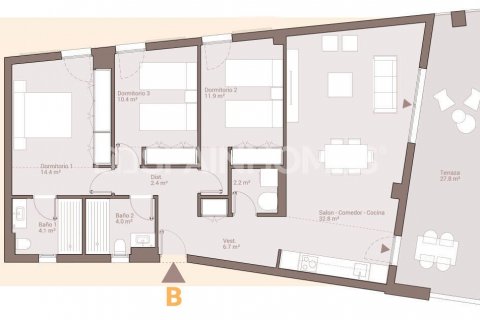 Продажа пентхауса в Марбелья, Малага, Испания 3 спальни, 97м2 №122036 - фото 11