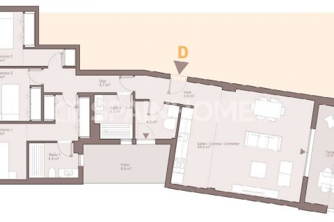 Продажа пентхауса в Марбелья, Малага, Испания 3 спальни, 97м2 №122036 - фото 10