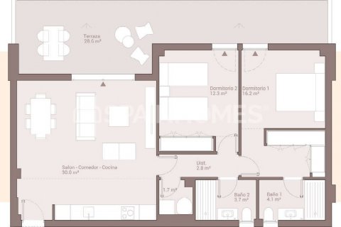 Продажа пентхауса в Марбелья, Малага, Испания 3 спальни, 97м2 №122036 - фото 9