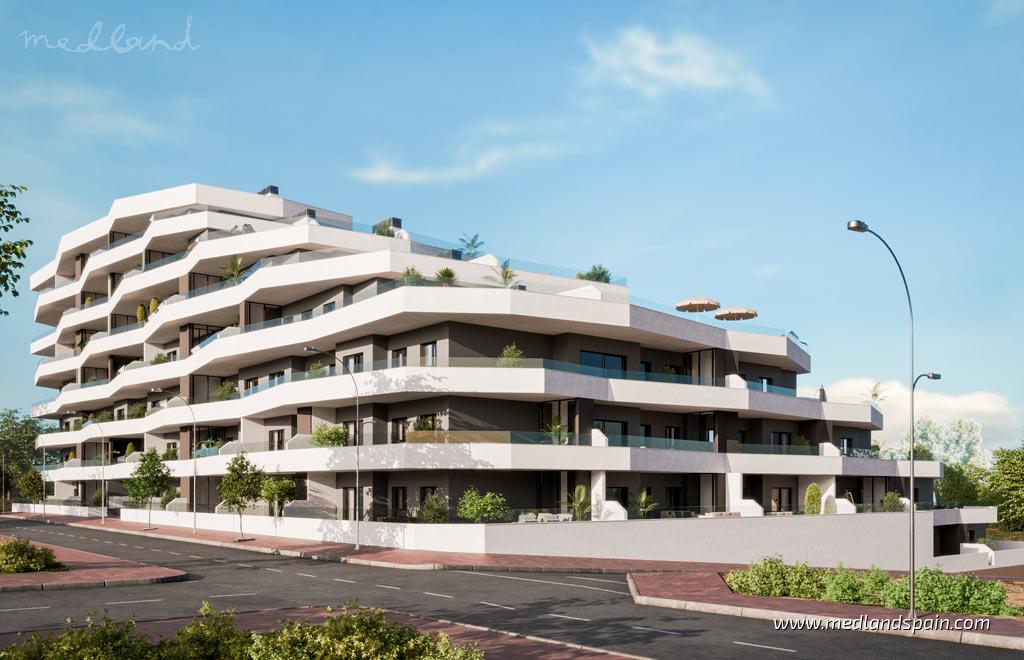 Apartament w San Miguel de Salinas, Alicante, Hiszpania 2 sypialnie, 65 mkw. nr 130192