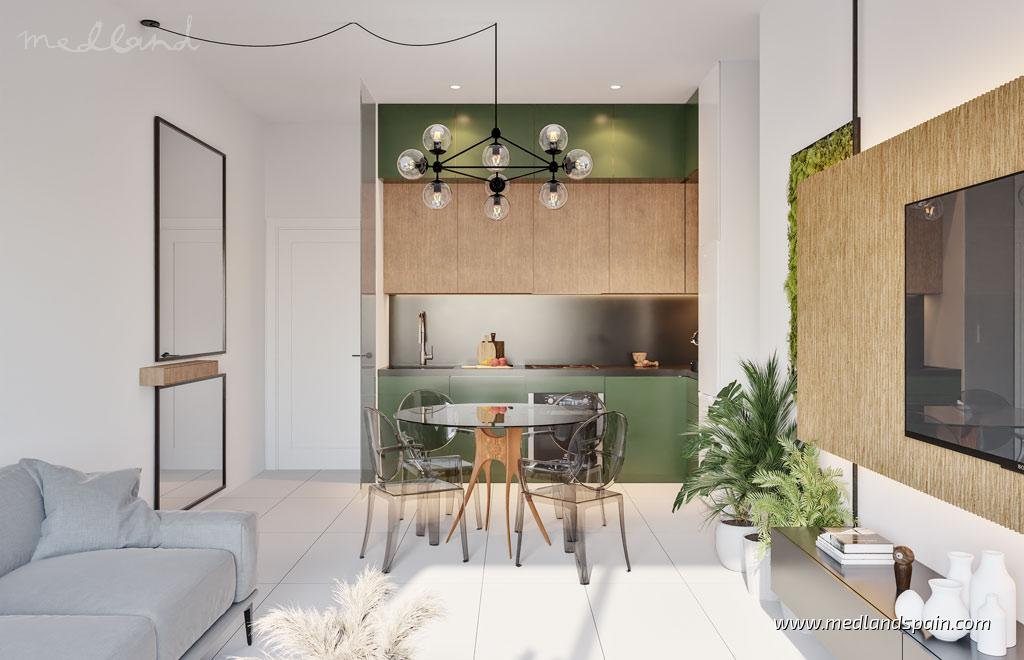 Apartament w San Miguel de Salinas, Alicante, Hiszpania 2 sypialnie, 65 mkw. nr 130192