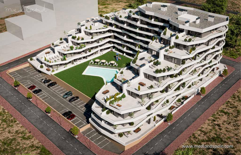 Apartament w San Miguel de Salinas, Alicante, Hiszpania 2 sypialnie, 65 mkw. nr 130192
