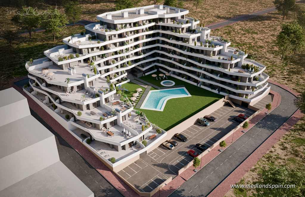 Apartament w San Miguel de Salinas, Alicante, Hiszpania 2 sypialnie, 65 mkw. nr 130192